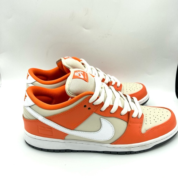 Nike SB Low Dunk Pro Orange Box White Sz 10 Rare shoes sneakers new no box main image 10